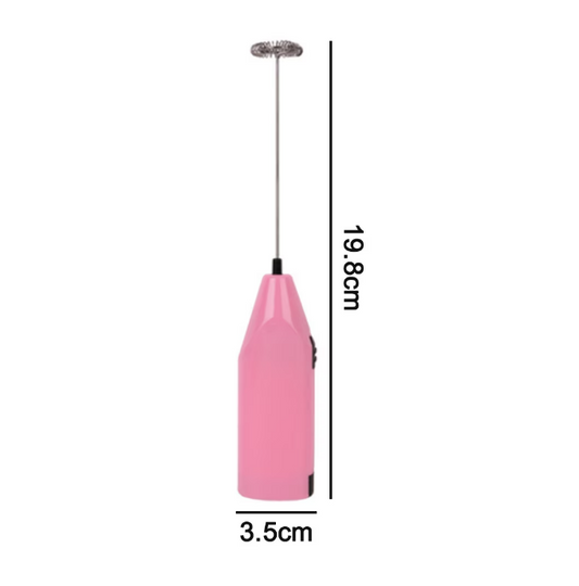 Mixer Electric Mini pentru Ouă și Băuturi, Spumător de Lapte, Portabil și Compact