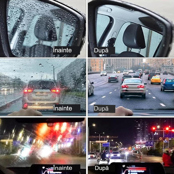 OFERTA 1+1 Perie Multifuncțională Auto, pentru Parbriz și Oglinzi, Anti-Aburire