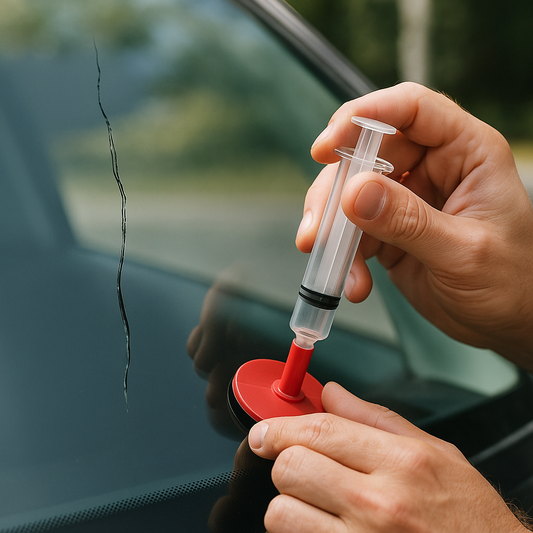 Kit adeziv reparatie fisuri, crapaturi si ciobituri din parbriz