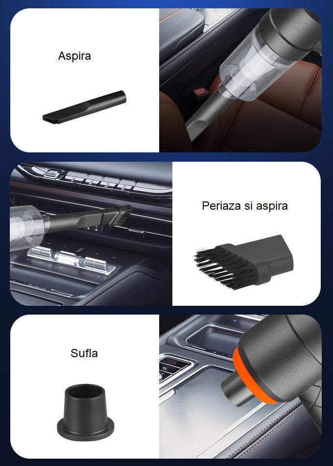OFERTA 1+1: Aspirator Portabil 2în1