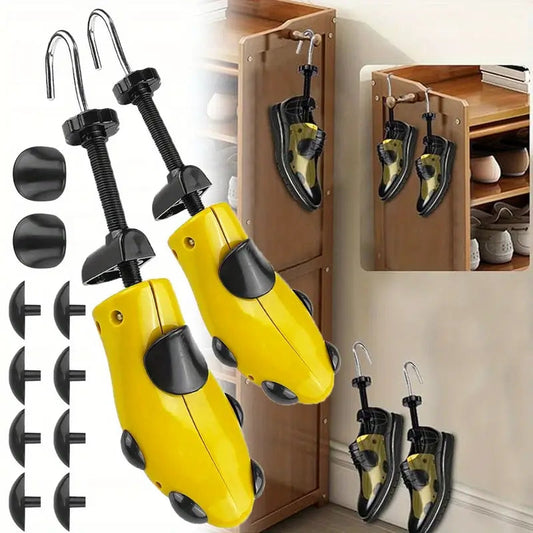 Set 2 Șanuri Reglabile pentru Încălțăminte ( Marime 39-43 ) + CADOU Sac Încălțăminte