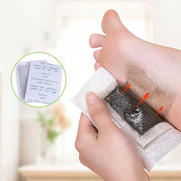 Set 100 plasturi Kinoki, pentru detoxifiere