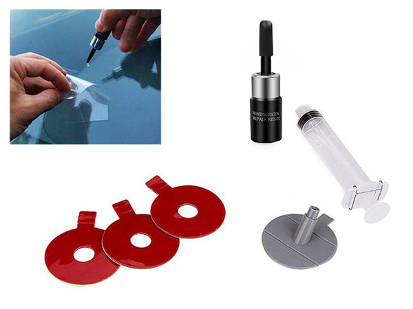 Kit adeziv reparatie fisuri, crapaturi si ciobituri din parbriz