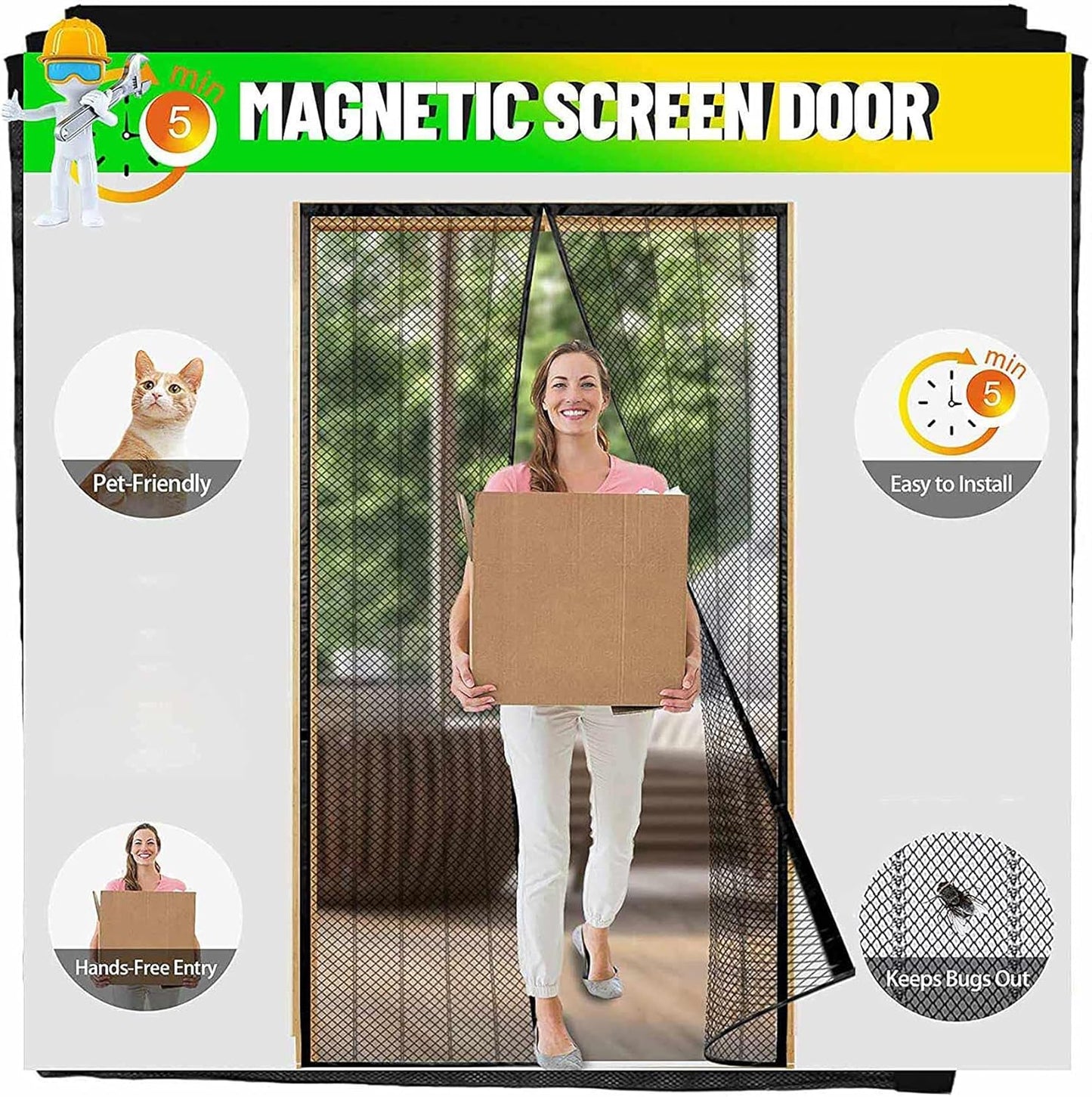 OFERTA 1+1 - Plasă Magică Anti-Insecte