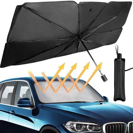 OFERTA 1+1 - Parasolar Auto Pliabil Umbrelă 140 x 80 cm