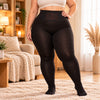 OFERTĂ 1+1 GRATIS – Colanți Termici Îmblăniți 1800D cu Burtieră și Efect Modelator, Mărime Universală până la XXXL