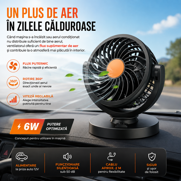 Ventilator Auto Portabil Compact