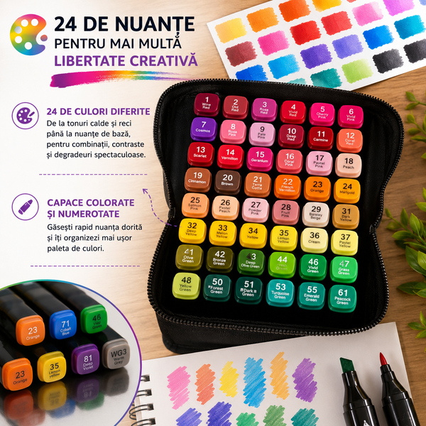 Markere Graffiti Duo Set