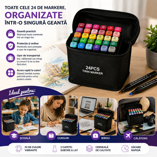 Markere Graffiti Duo Set