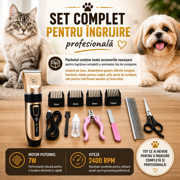 Kit Grooming Profesional Acasă