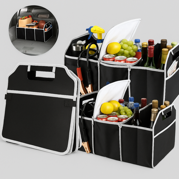 OFERTA 1+1 Organizator Auto Universal pentru Cumpărături și Depozitare