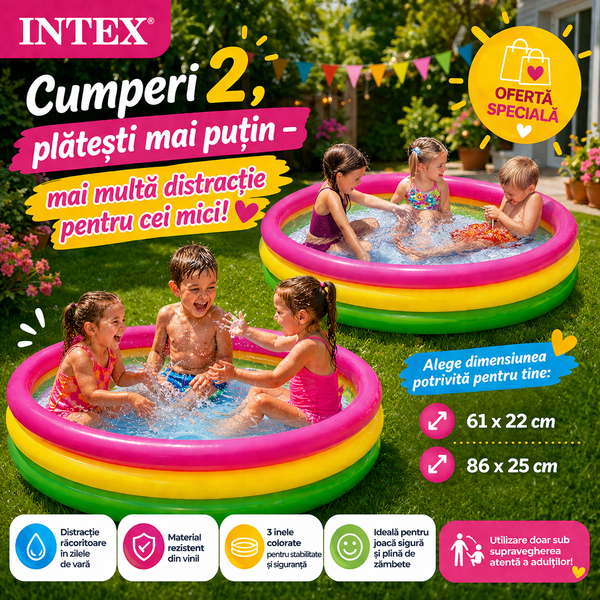 Piscină Sunset Glow Gonflabilă