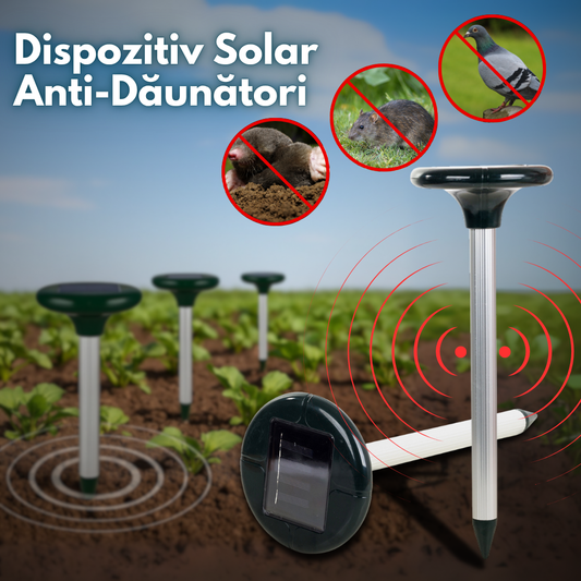 Dispozitiv Solar Anti-Dăunători