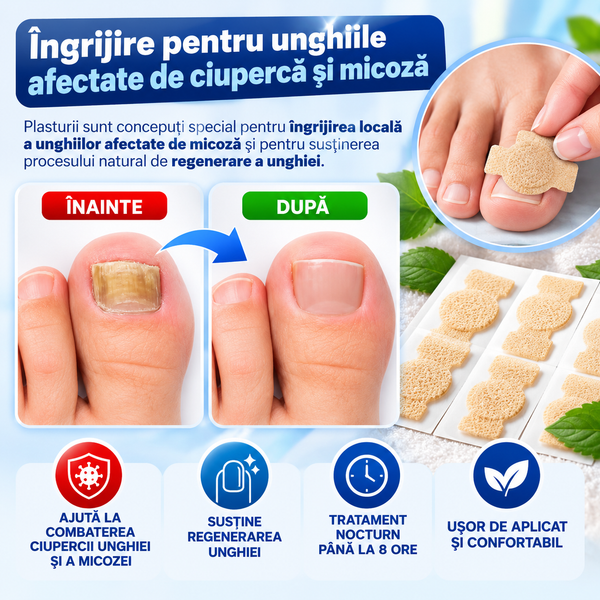 Patch-uri MycoStop Unghii