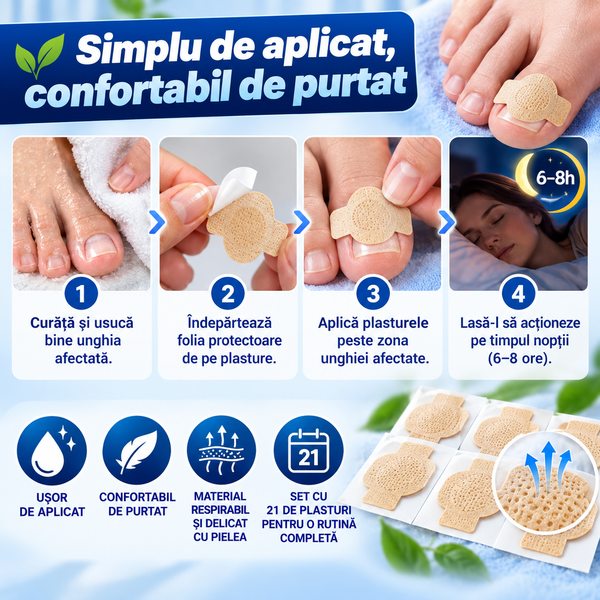 Patch-uri MycoStop Unghii