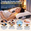 Pernă Ortopedică Cervicală Ergonomică – Suport pentru Gât și Coloană, Confort Sporit în Timpul Somnului, 65x40 cm