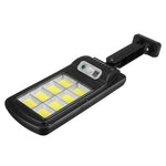Set 5 Lămpi LED Solare 150W COB – 160 LED-uri, Senzor de Mișcare, Telecomandă, Rezistente la Apă IP65
