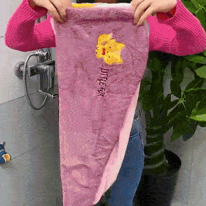 Prosop absorbant pentru uscarea parului TowelBand