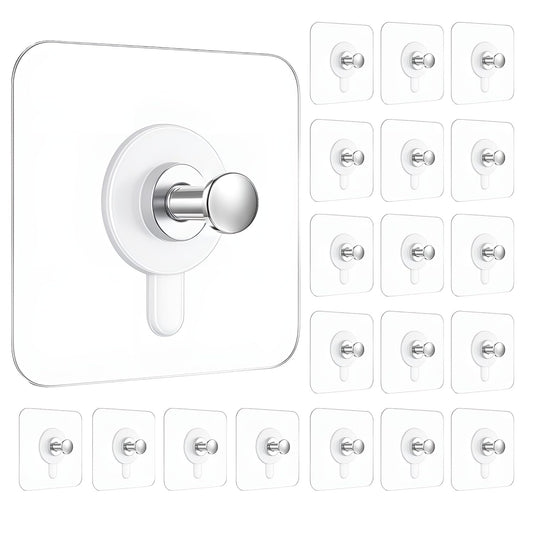 Set 10 + 10 GRATUIT Cârlige Autoadezive Ultrarezistente – Susțin până la 10 kg, fără găurire
