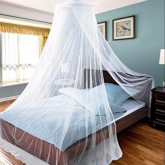 OFERTA 1+1 Plasă Anti-Țânțari Tip Baldachin pentru Pat 360 × 220 cm, Montare Suspendată, Protecție Completă Împotriva Insectelor