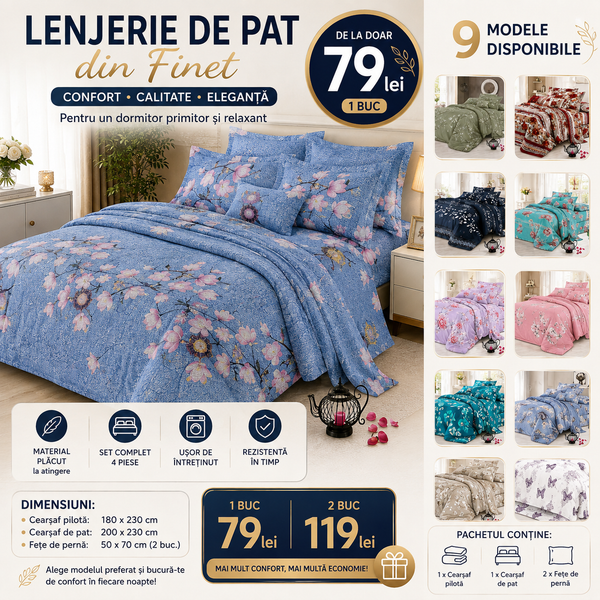 Set Lenjerie Finet Confort